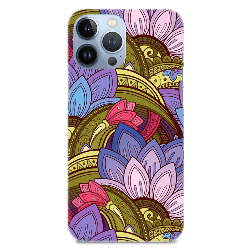 Flower Vintage Pattern Designer Hard Mobile Case