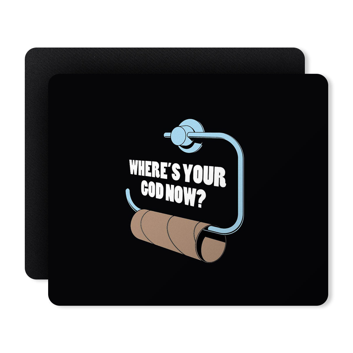 Emergency God Quotes Designer Printed Premium Mouse pad (9 in x 7.5 in)