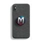 Digital Alphabet M Mobile Phone Handle
