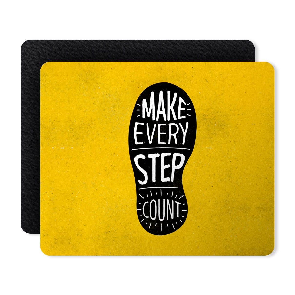 Step Quotes Designer Printed Premium Mouse pad (9 in x 7.5 in)