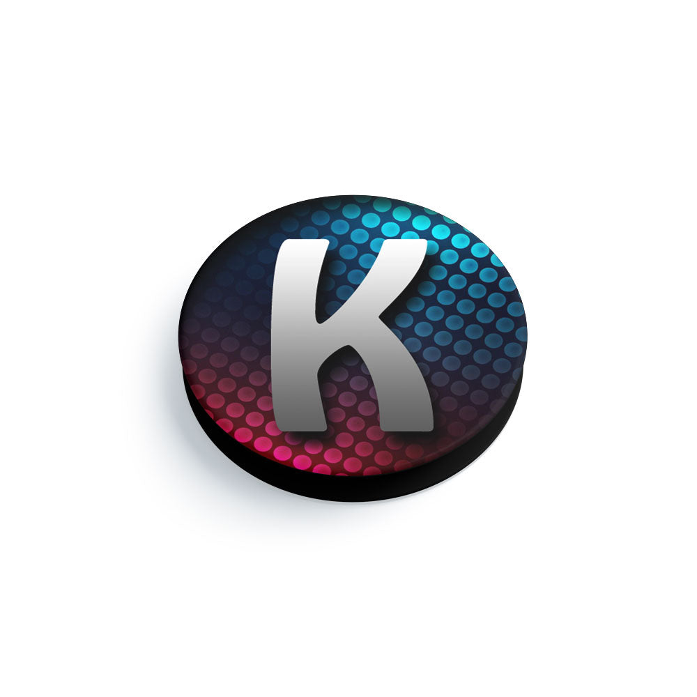 Digital Alphabet K Mobile Phone Handle