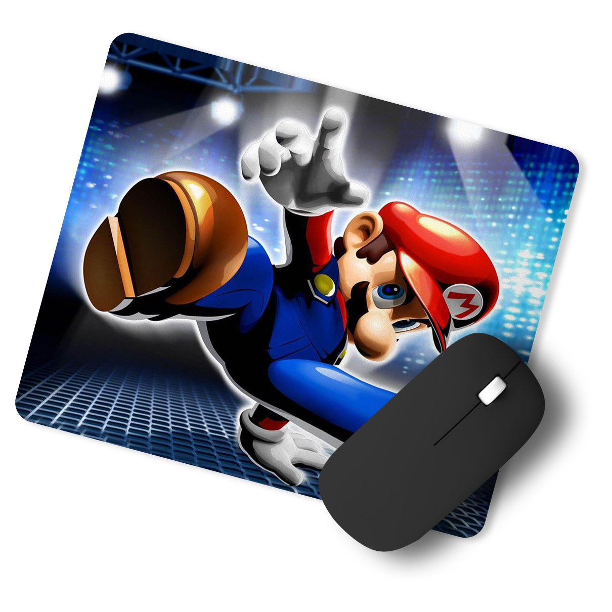 Cartoon Character Dance Designer Printed Premium Mouse pad (9 in x 7.5 in)