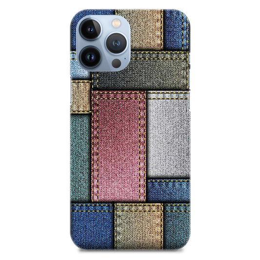 Jeans Fabric Pattern Designer Hard Mobile Case