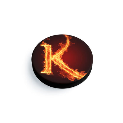 Fire Alphabet K Mobile Phone Handle
