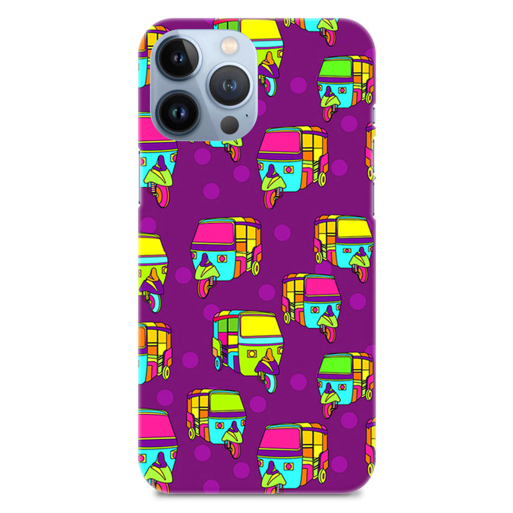 Auto Rickshaw Pattern Designer Hard Mobile Case