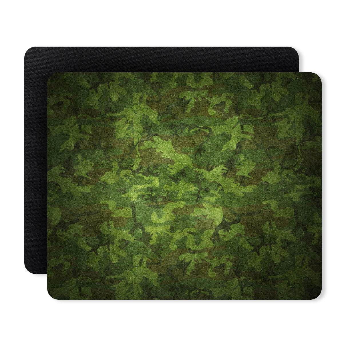 Camouflage Army Dark Green Designer Printed Premium Mouse pad (9 in x 7.5 in)
