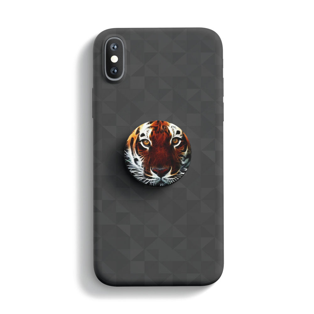 Tiger Painting Mobile Phone Handle