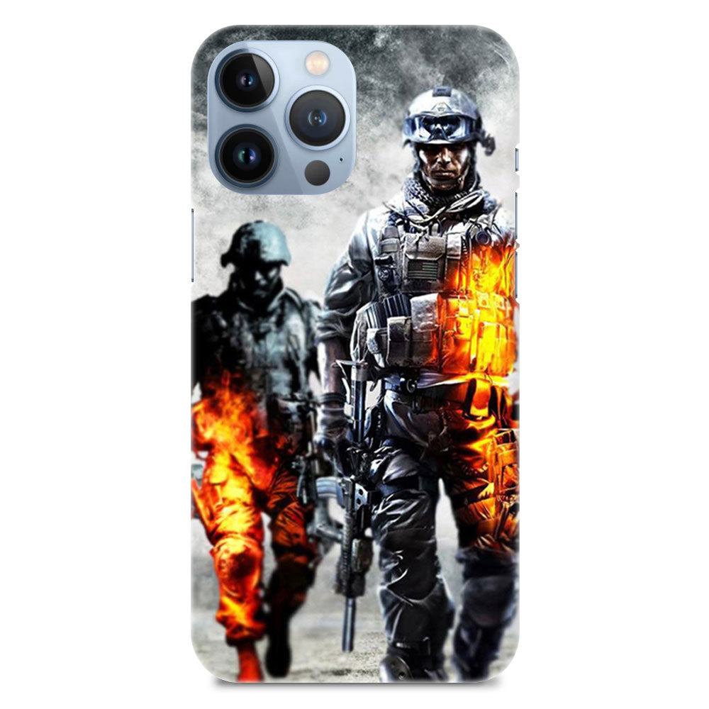 Military Soldier Camouflage Army Superhero Designer Hard Mobile Case