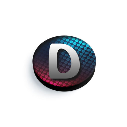 Digital Alphabet D Mobile Phone Handle