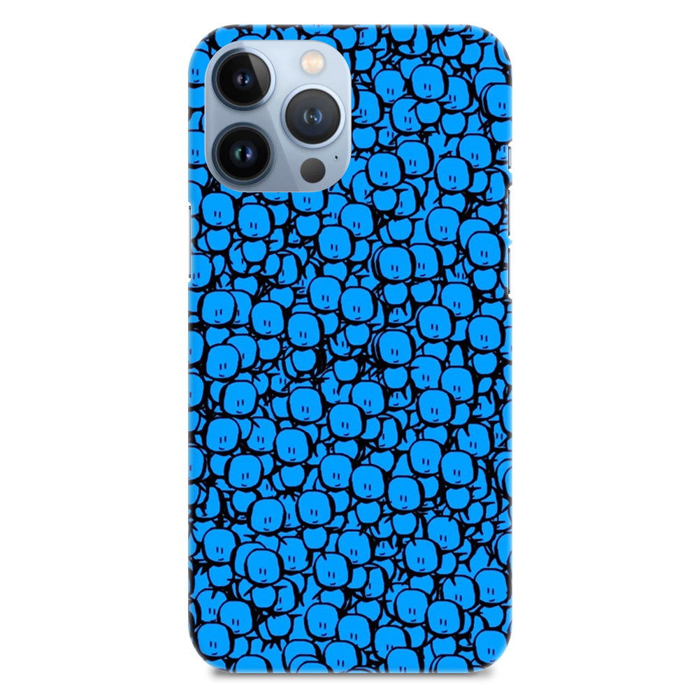 Blue Pattern Designer Hard Mobile Case