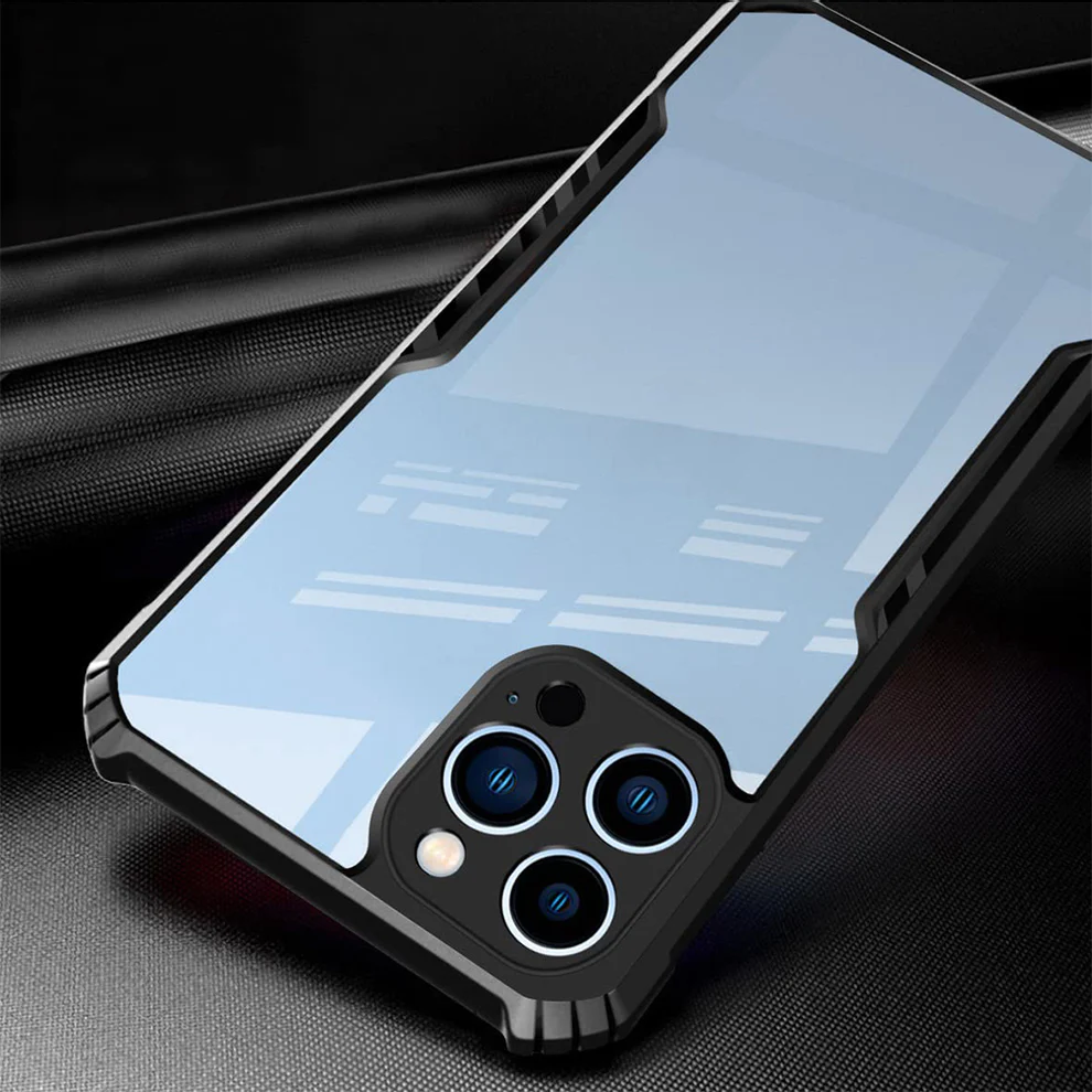 Shock Proof Bumper Case Ultra Slim Eagle Transparent Mobile Back Case