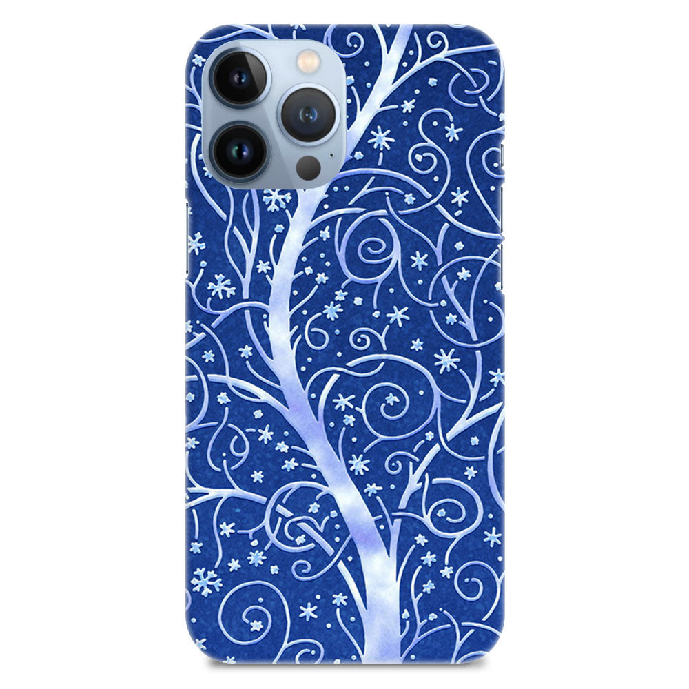 Tree Pattern Graphic Swirls Designer Hard Mobile Case