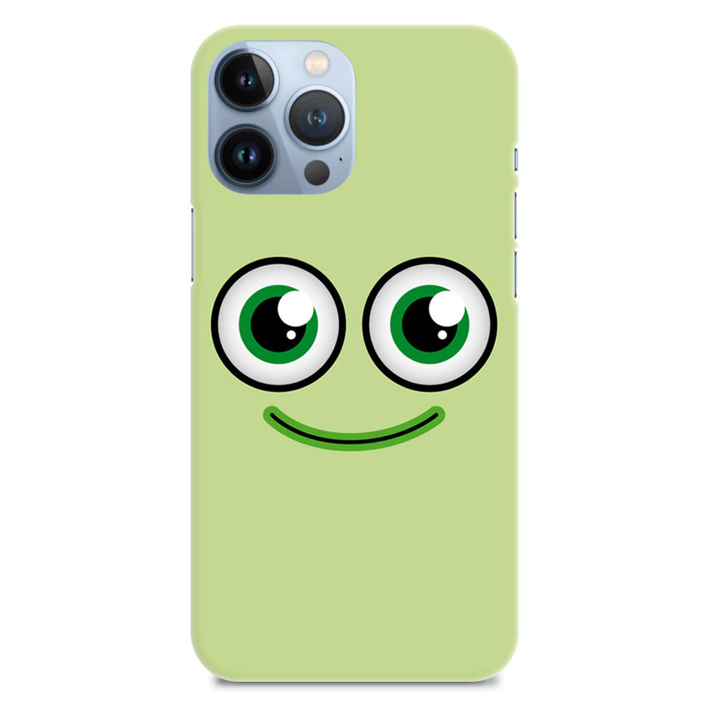 Green Smiley Designer Hard Mobile Case