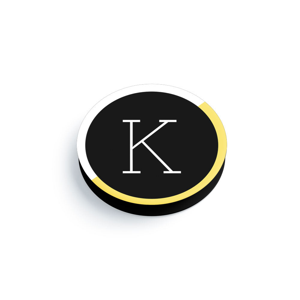 Sober Alphabet K Mobile Phone Handle