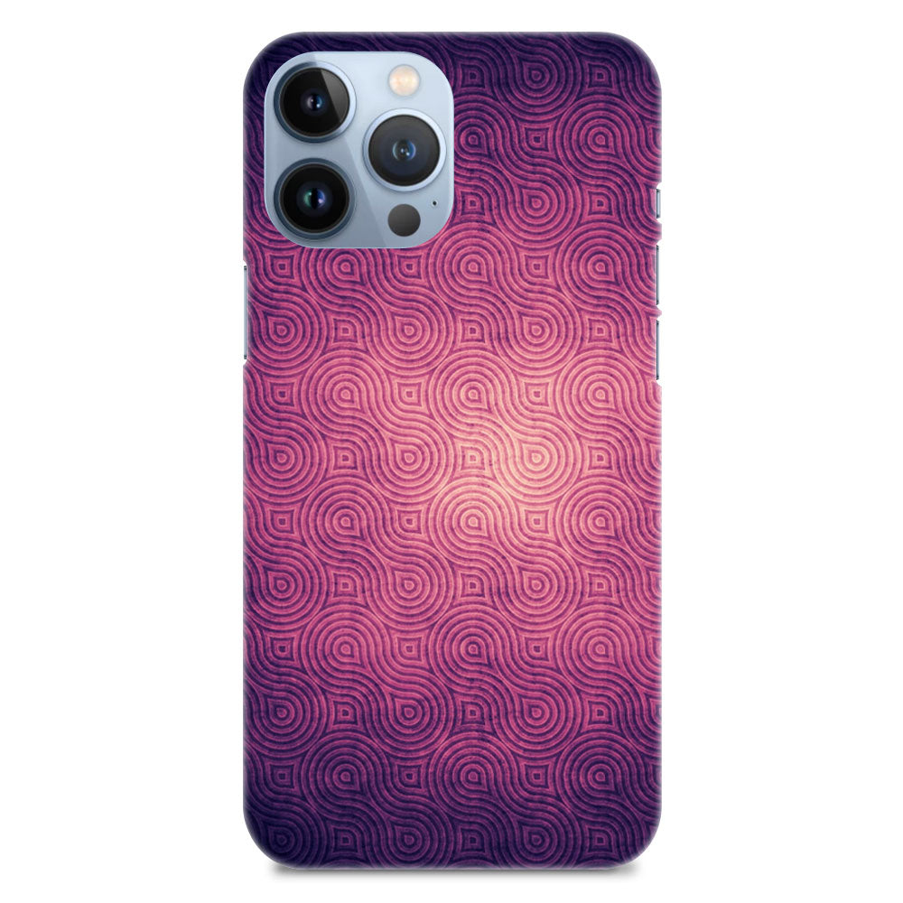 Pattern Purple Swirls Designer Hard Mobile Case