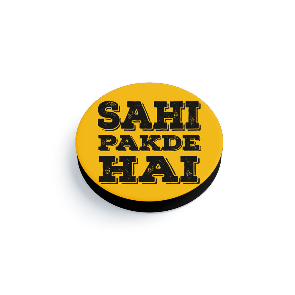 Sahi Pakde Hai Mobile Phone Handle