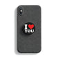 I Love You  Mobile Phone Handle