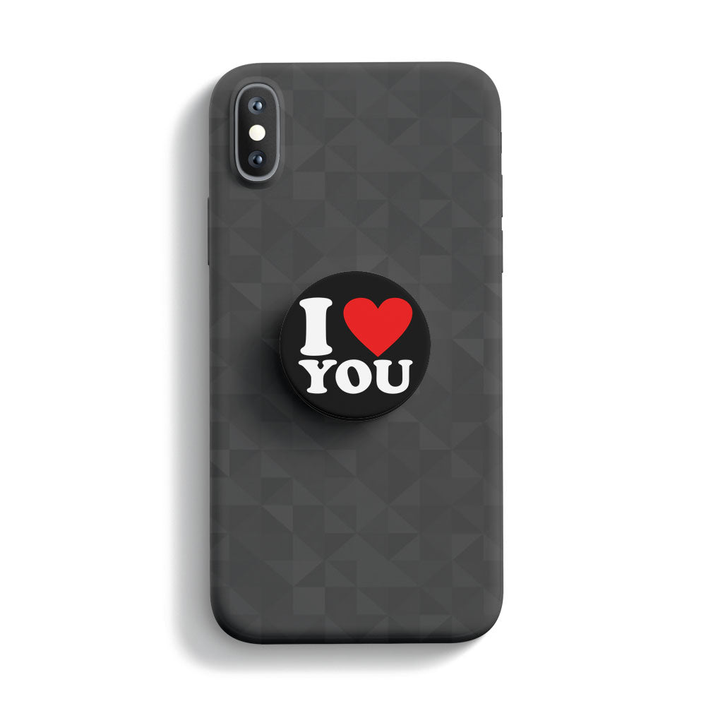 I Love You  Mobile Phone Handle