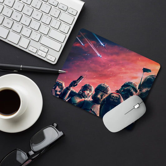 Wars Man Superhero Designer Printed Premium Mouse pad (9 in x 7.5 in)