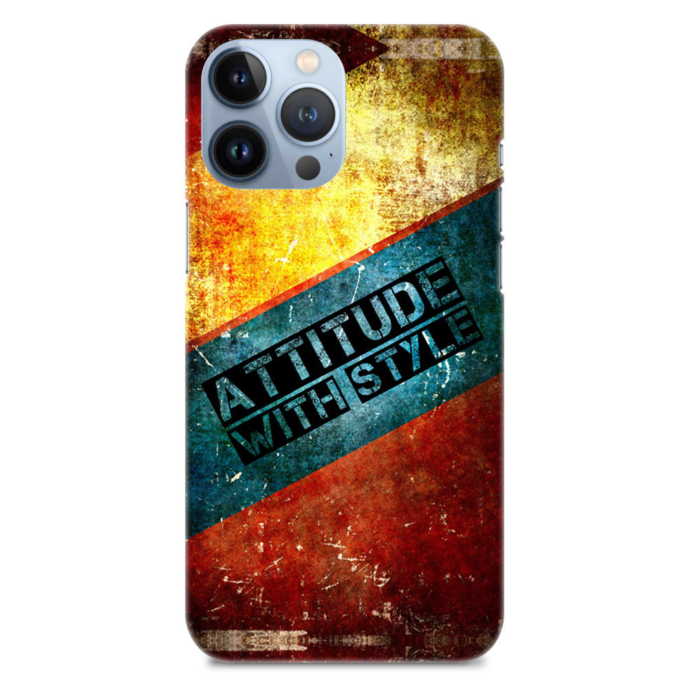 Attitude With Style Old Pattern Designer Hard Mobile Case