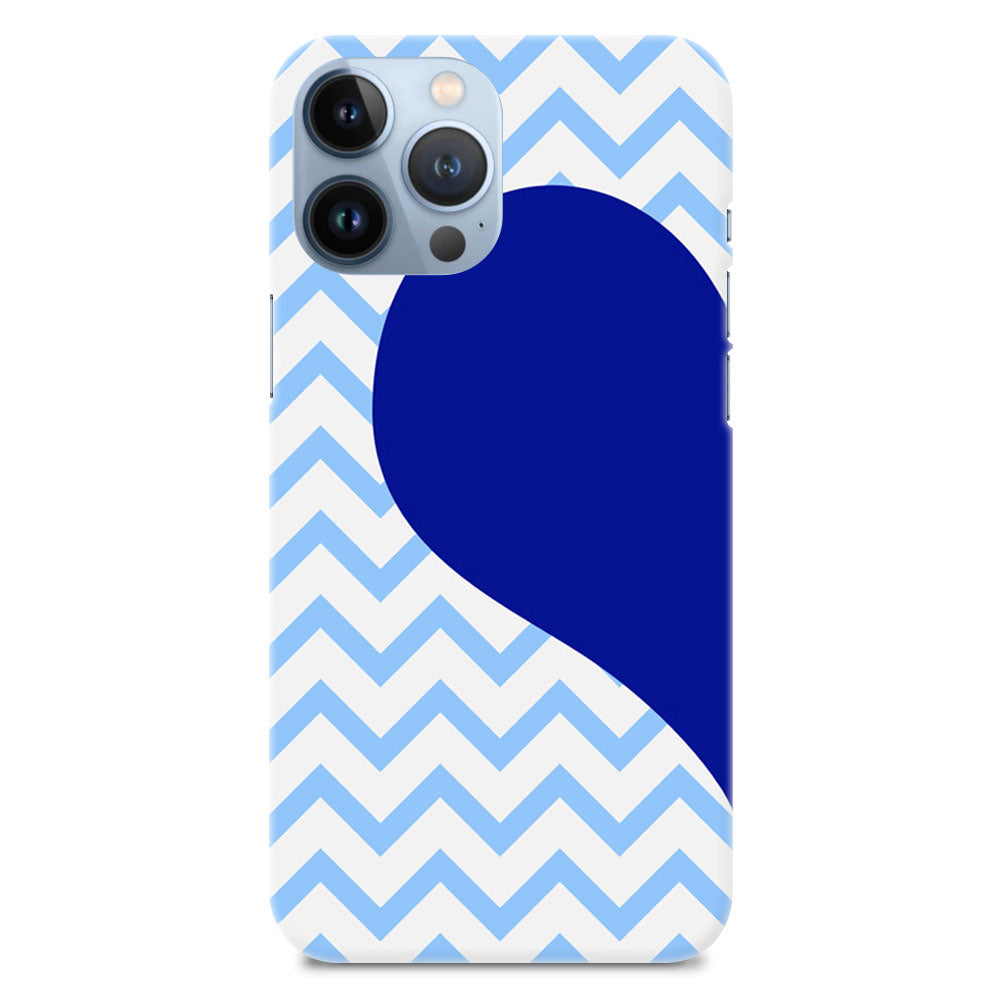 Heart Valentine Blue Boy Girl Designer Hard Mobile Case