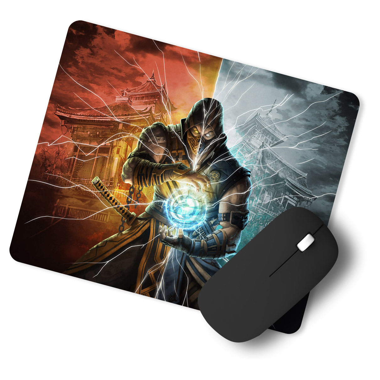 Mortal Superhero Designer Printed Premium Mouse pad (9 in x 7.5 in)
