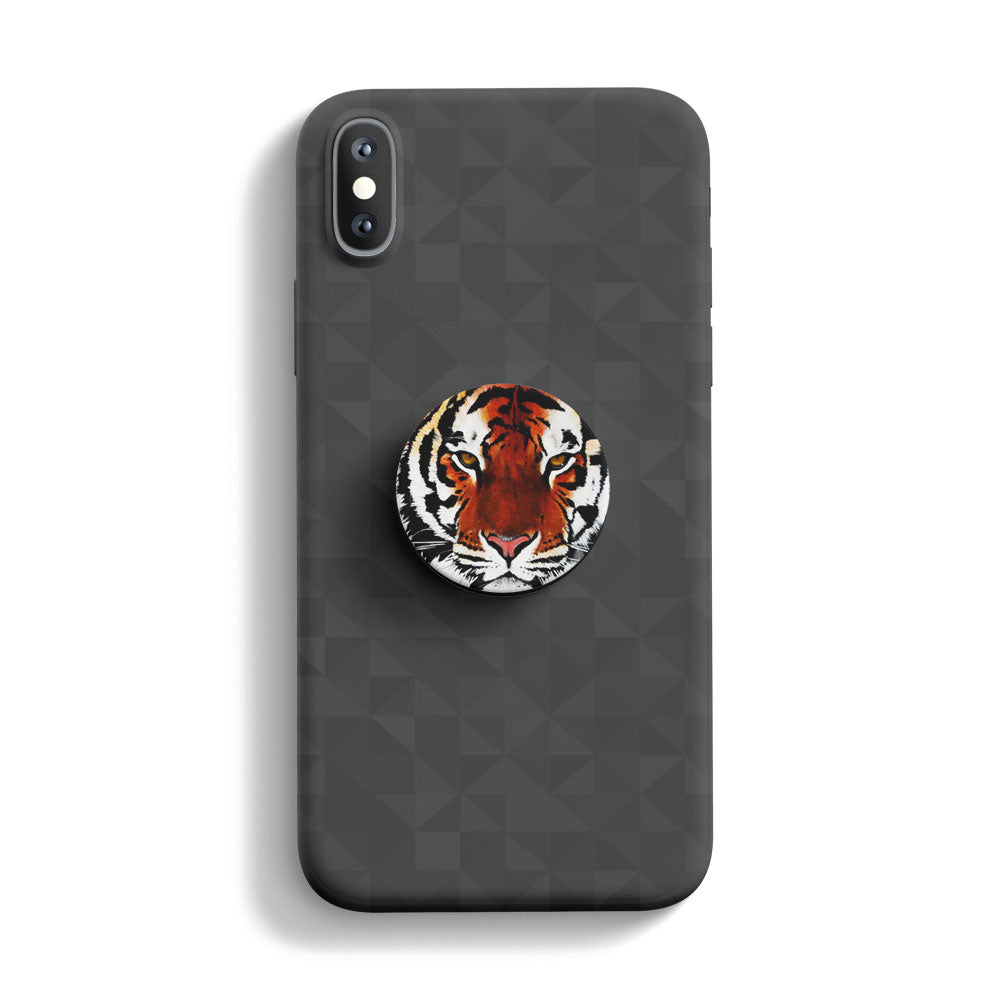 Tiger Painting Mobile Phone Handle