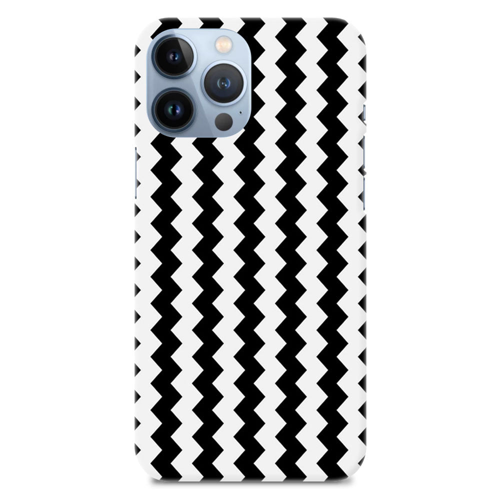 Black And White Pattern Designer Hard Mobile Case