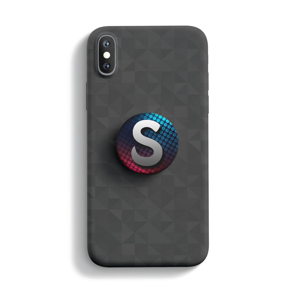 Digital Alphabet S Mobile Phone Handle